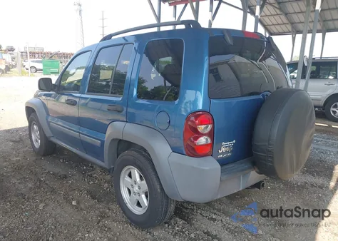 2005 Jeep Liberty Sport from USA, damaged, VIN 1J4GL48K75W614402